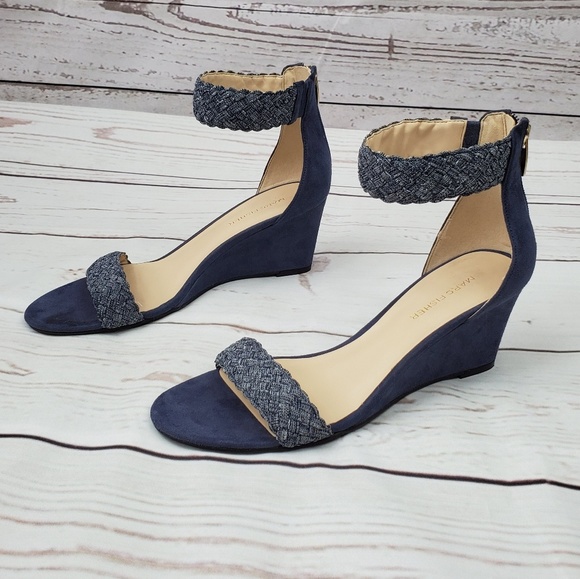 Marc Fisher Jensine braid ankle cuff wedge sandal - Picture 5 of 8